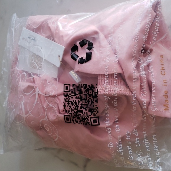 Belle Poque Retro Vintage Short Sleeve Off Shoulder Swing Dress in Pink Size S - Picture 9 of 9